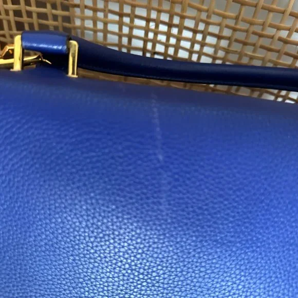 Authentic Celine Blue Trapeze Bag (Size Small) - Purchased in Paris 6eme in 2015 - Picture 13 of 15